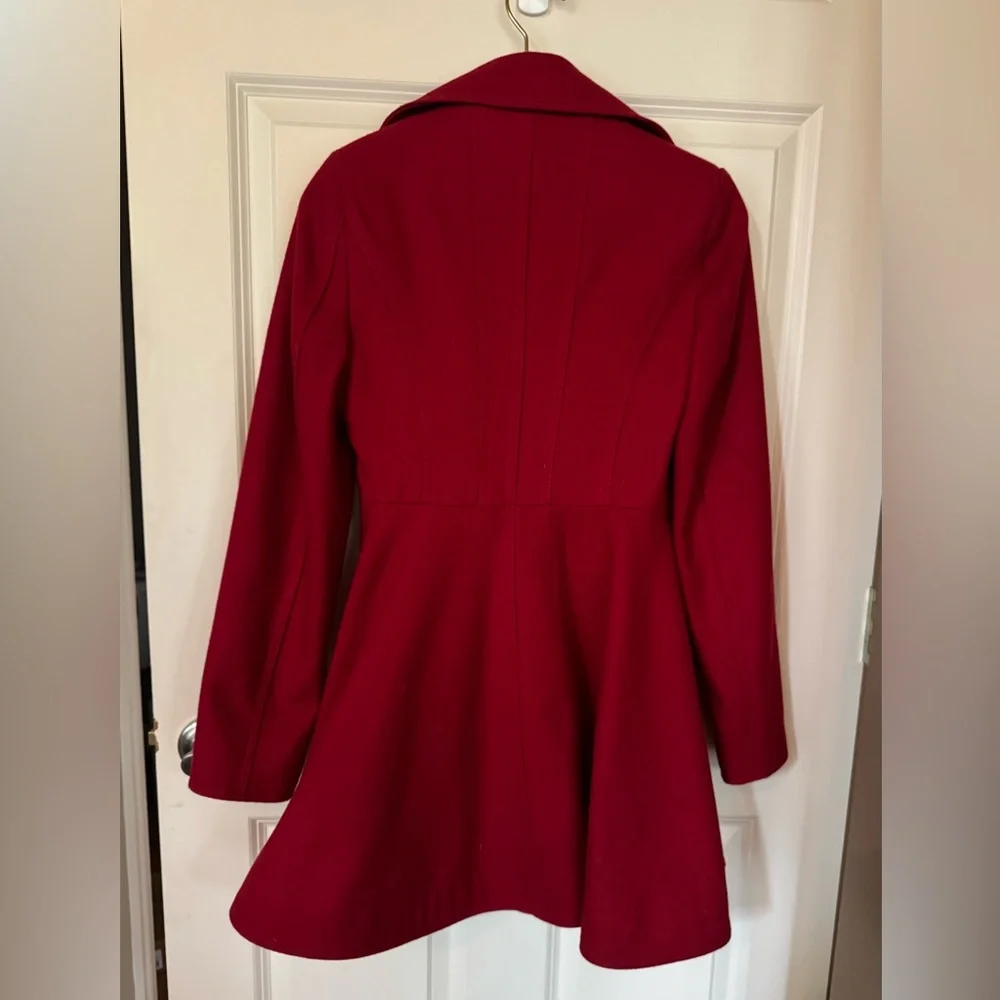 Laundry by Shelli Segal Wool Flare Coat - Picture 5 of 6